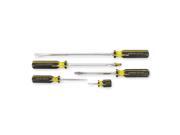 Screwdriver Set Slotted 5 Pc