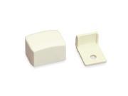 LEGRAND PVC Blank End For Use With PN05 Raceway Ivory PN05F20V