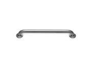 36 Smooth Stainless Steel Grab Bar with Anti Microbial Coating Silver