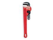 Straight Pipe Wrench Cast Iron 6 in. L