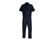 Vf Workwear Short Sleeve Coverall 50 to 52In. Navy CP40NVLNXXL