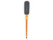 IDEAL Insulated Screwdriver Slotted 7 32x8 3 4 35 9147