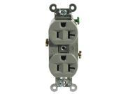 Hubbell Wiring Device Kellems Receptacle CRF20GRY