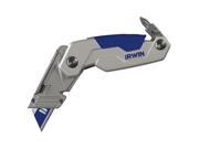 Bi Metal Folding Utility Knife 6 1 8 Overall Length Number of Blades 2
