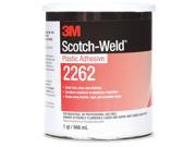 SCOTCH GRIP 2262 Plastic Adhesive High Strength 1Qt Clear