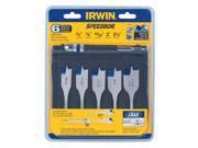 IRWIN Wood Drilling Bit Pro Set 4 In 6 Pcs 1768411