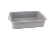 CRESTWARE BT7GY Bus Tub Polypropylene Gray