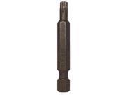 SK PROFESSIONAL TOOLS T25 Torx® Power Bit 1 4 Shank Size 82073S