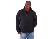 REFRIGIWEAR Jacket Insulated Mens Blk Gray L 0490RBCHLAR