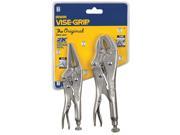 2 Pc. Locking Plier Set Irwin Misc Pliers and Cutters 36 038548000367