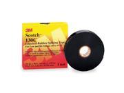 Black Rubber Splicing Tape 1 Width 30 ft. Length 30 mil Thickness