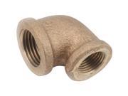 Brass Reduce Elbow 3 8X1 4 Lf ANDERSON METAL CORP Brass Pipe Reducing Elbows
