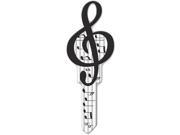 Musical Note Schlage SC1 House Key