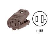 Leviton 0150010200P Thermoplastic Cord Connector BRN CORD CONNECTOR