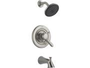 Delta Stainless Steel Tub And Shower Faucet