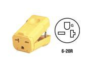 Leviton 081 5459VY Grounding Connector 20A GRND CORD CONNECTOR