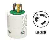Leviton 70530LP Commercial Locking Cord Plug 30A LOCKING CORD PLUG