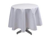 Tablecloth White Phoenix TO72R WH