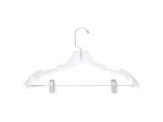 Suit Hanger w clips Honey Can Do HNG 01194