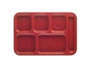 w Compartments Tray Cranberry Cambro EAPS1014416