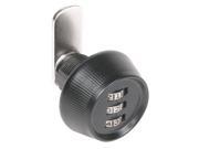CCL 39023 1 7 32 Black Dial Combination Cam Lock