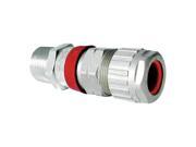 Cable Gland 1 2 In Straight Silver