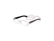 Reading Glasses 2.5 Clear Acrylic