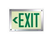 Exit Sign Safe Glow DEL 06G TS 9 11 32 Hx14 15 32 W