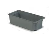 Heavy Duty Stack and Nest Container Gray Lewisbins SN2010 9P Gry