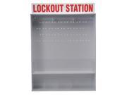 BRADY 50995 Lockout Station Unfilled 26 In H