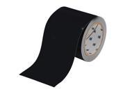 BRADY Floor Marking Tape Solid Roll 4 x 100 ft. 1 EA 104370