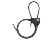 ABUS 210 185 KA Steel Cable 6 ft.L 3 8 in.W