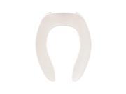 Centoco Toilet Seat Elongated 18 5 8 Open Front White GRP500 001
