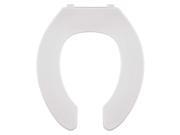 Centoco Lift Toilet Seat Round 16 3 4 Open Front White GRPHL300 001