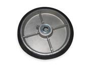 Wesco 052868 2 in. W x 8 in. H x 8 in. D Aluminum Center Moldon Rubber Wheels