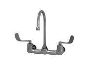 Gooseneck Faucet Blade Hndl Chrome 10 In