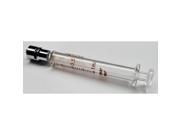 AIR TITE 7.140 21 Glass Syringe Metal Luer Lock 1 mL
