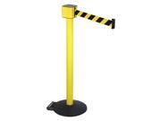 RETRACTA BELT PM412 30YA BYD Barrier Post with Belt 40 In. H 30 ft. L