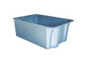 MOLDED FIBERGLASS 7806085172 Stacking Nesting Container HD Gray