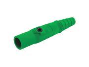 HUBBELL HBL15MGN Single Pole Connector Male Green