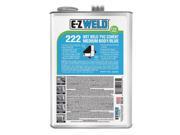 EZ WELD 22205 Pipe Cement PVC Med Bodied 128 oz. Blue
