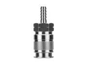 ALPHA FITTINGS 80193-04 Quick Disconnect Fitting, Clamp, 1/4, Brass ALPHA FITTINGS 80193-04 Quick Disconnect Fitting, Clamp, 1/4, Brass