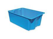 MOLDED FIBERGLASS 7806085268 Stacking Nesting Container HD Blue