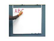 Screenflex Dry Erase Board 42 W x 36 H Wood Frame MBF