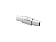 HUBBELL HBLDFW Single Pole Connector Double Female Whit