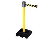 RETRACTA BELT 322YA BYD Barrier Post with Belt 40 In. H 15 ft. L