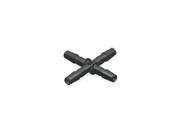ELDON JAMES X0 4HDPE Cross Connector 1 4 In Barbed HDPE PK10 G0852573