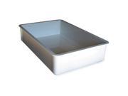 MOLDED FIBERGLASS 8800085269 Stacking Container HD L 25 3 4 D 6 White