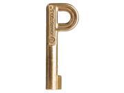 JONARD TTK 225 P Key for Self Lock Pedestal Lock Brass