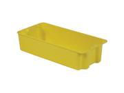 Heavy Duty Stack and Nest Container Yellow Lewisbins SN2713 7 Yellow